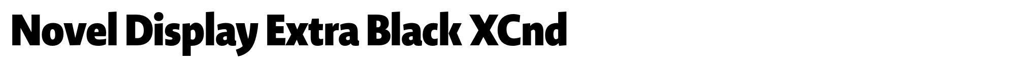 Novel Display Extra Black XCnd image